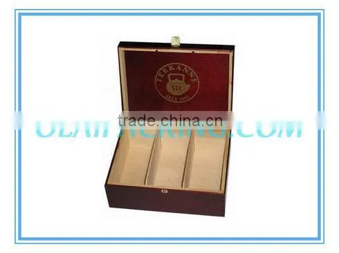 antique finish wooden coffee bags box