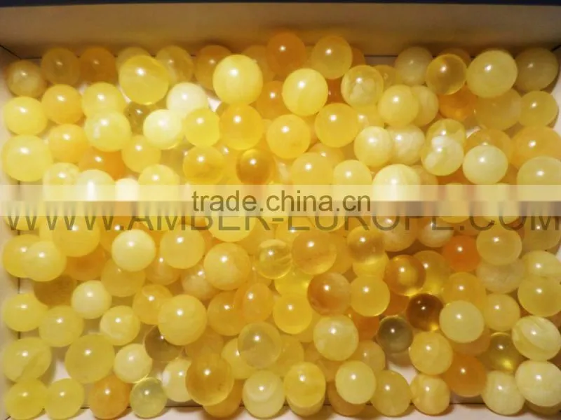 AMBER BEADS, AMBER BALLS, 100% NATURAL, DELIVERY TO CHINA