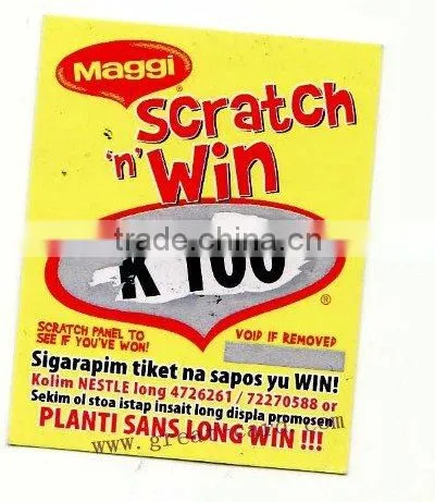 Winning Scratch Cards