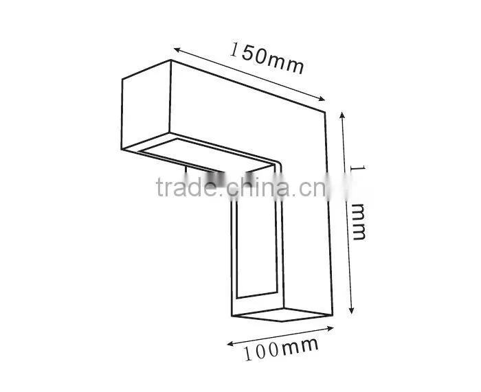 LED Garden Lamp IP54 wih 2 Sides led landscape lighting