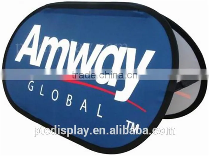 Foldable Horizontal Pop Up A frame