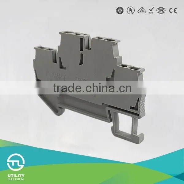 Double-layer Return-pulling Spring Type Terminal Blocks