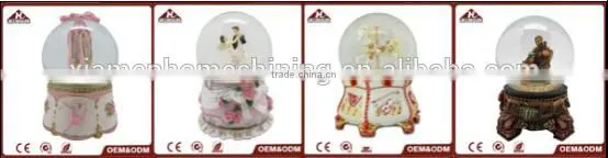 100mm christmas village lantern snowglobe for sale