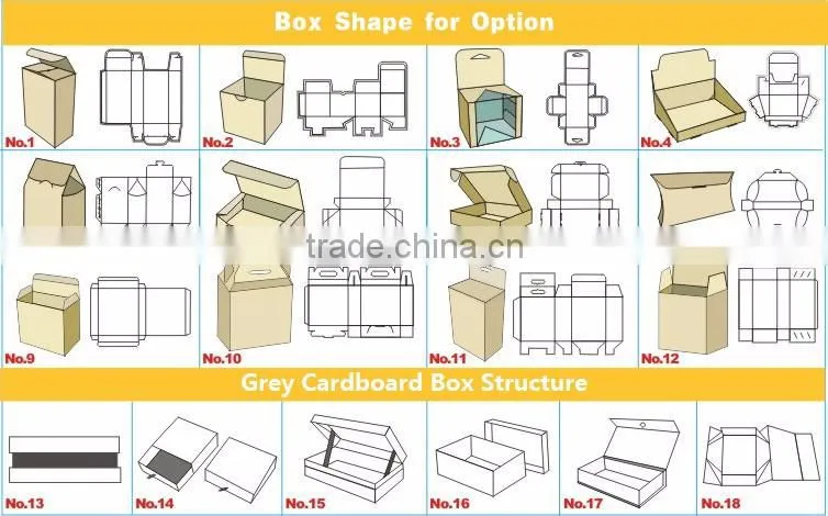 High quality cardboard box rectangle hat box wholesale