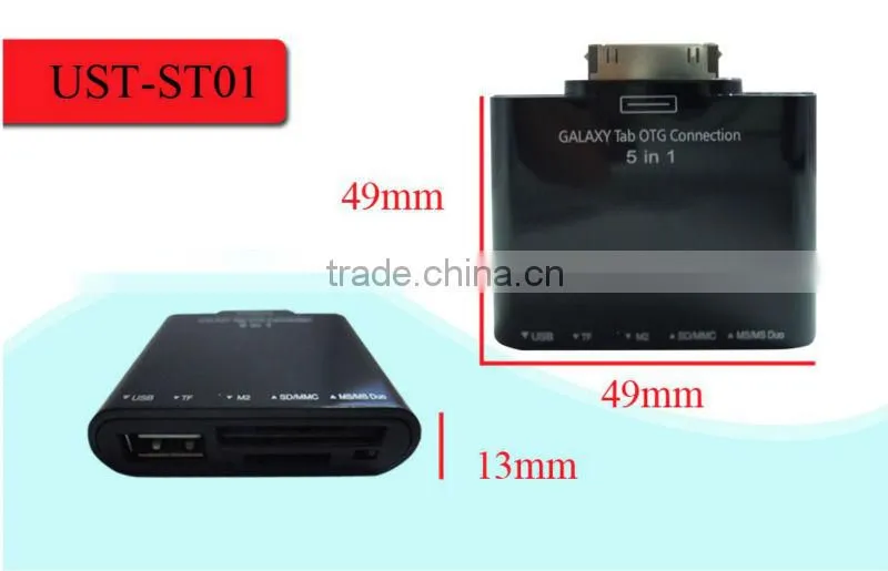 Connection Kit (5 in1 Memory Card Reader) for Samsung Galaxy Tab