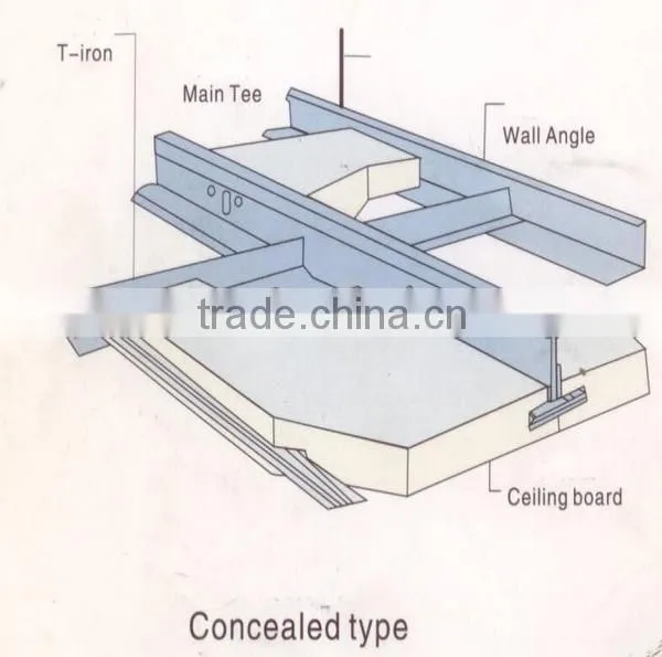 2015 new design ceiling tee grid