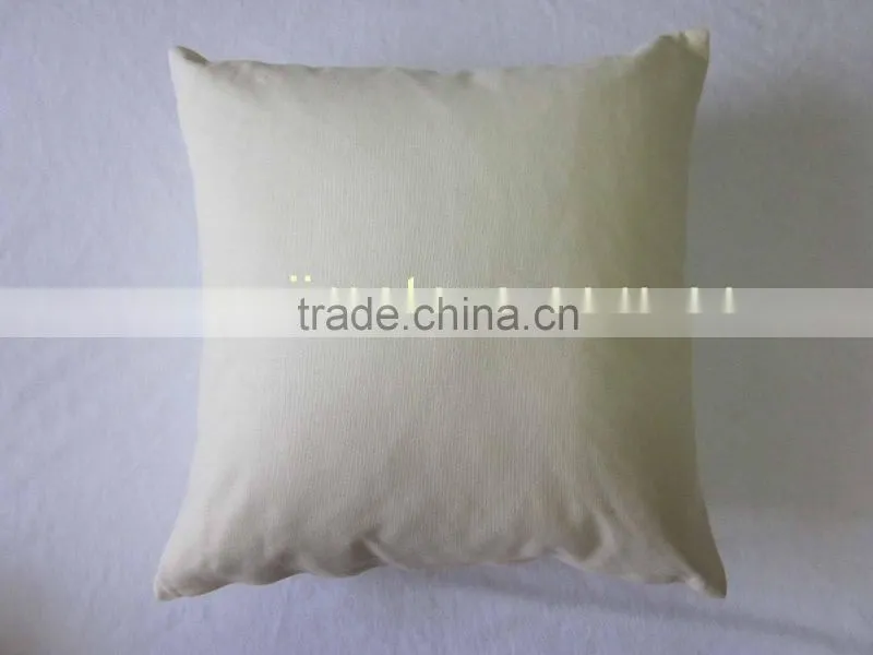 P07 dyed plain canvas cushion