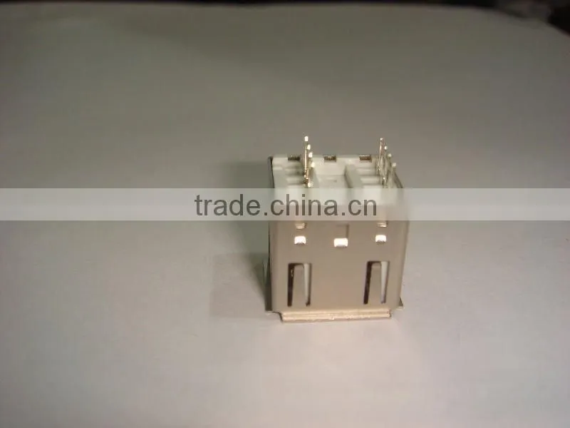 8pin USB a type female 180 degree double short body hot selling