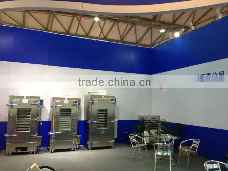 KS-70 Twin Trolleys Temperature Control Bolier Type industrial steamer