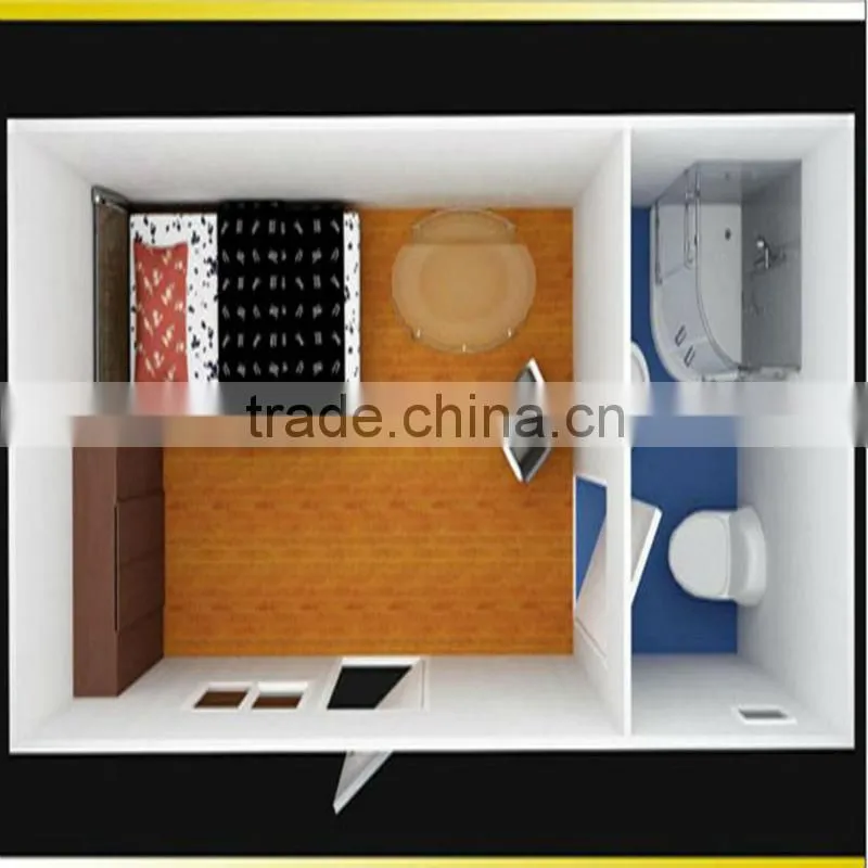 Simple small portable prefab shipping container homes for sale