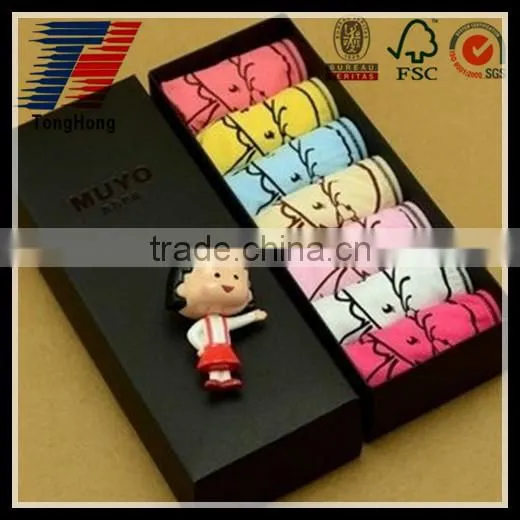 Custom high quality cheap price paper packaging box for underpants