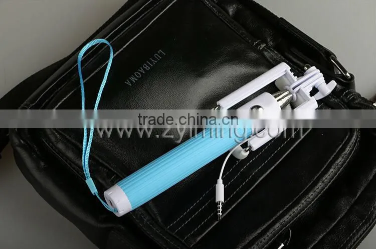 Zyiming factory wholesale folding selfie stick YM-Z07-6S selfie stick extendable baton for smart phone