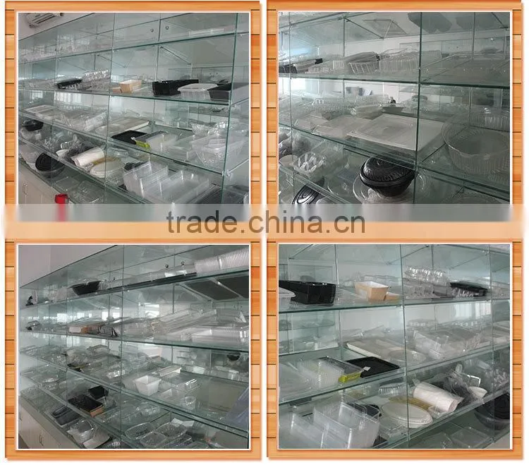 customized Transparent food clear plastic clamshell packaging
