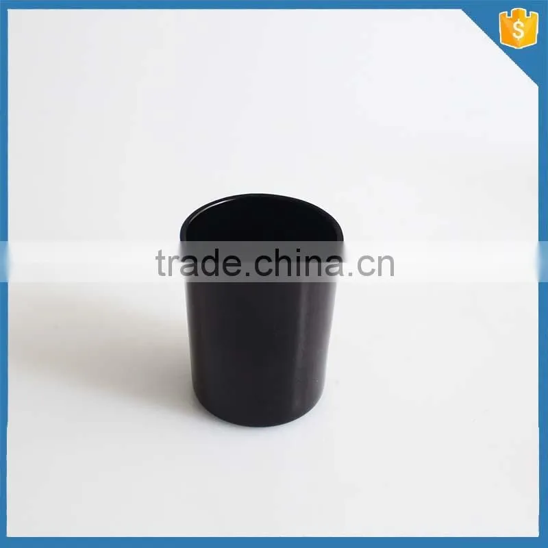 cheap small black glass votive candle holder