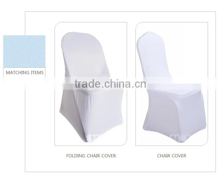 Stretch spandex round table cover