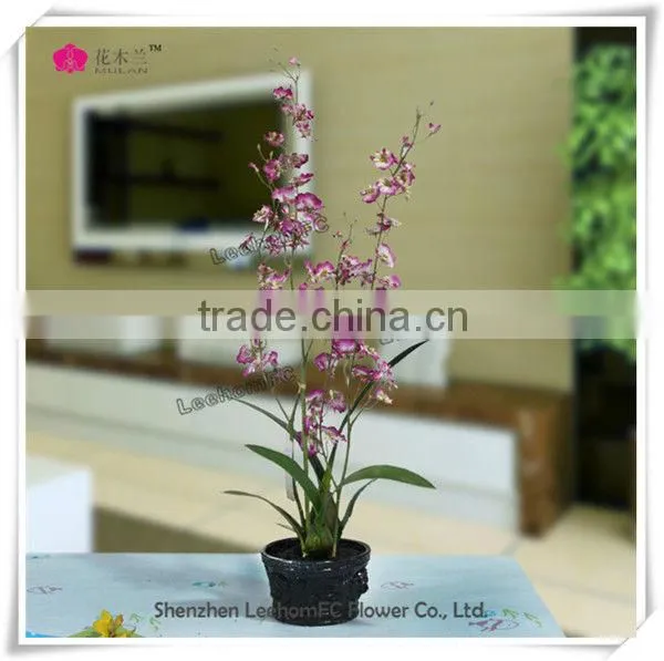 2013 Hot Sale Cheap Artificial Home Plastic Gladiolus Flowers Orchids