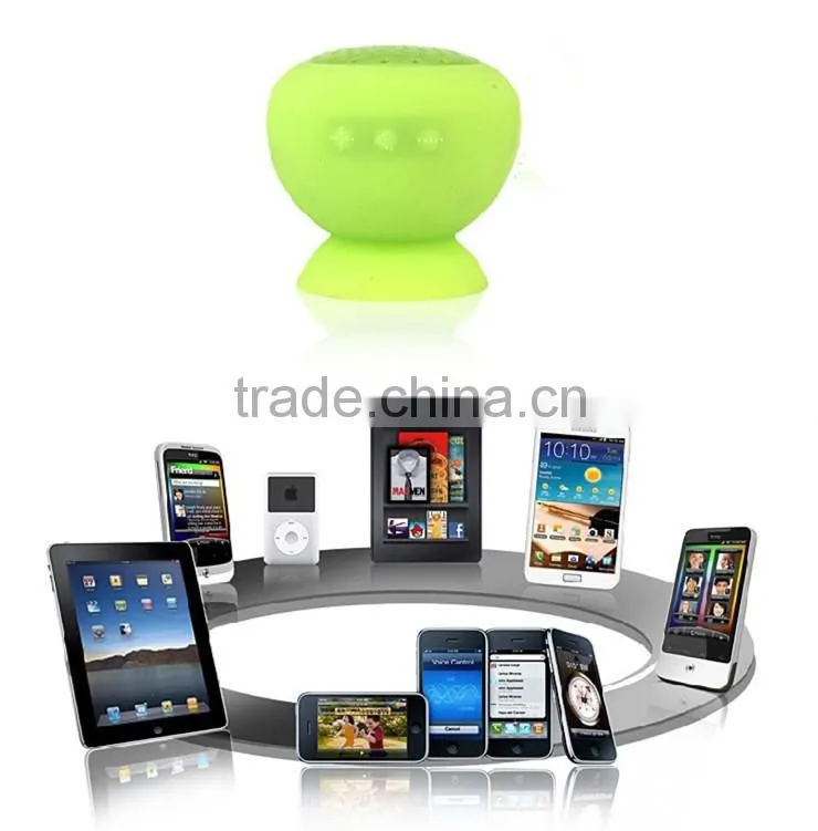 Portable mini waterproof bluetooth outdoor music speaker with MIC handfree function