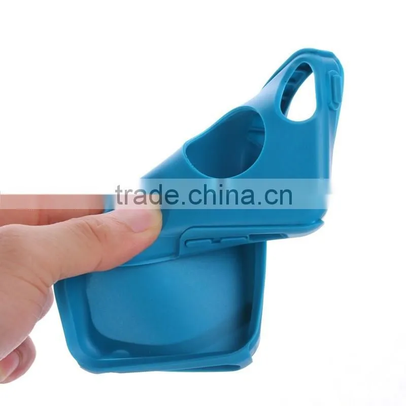 factory price Soft silicon hybird phone case for iphone 4s 5c 5s