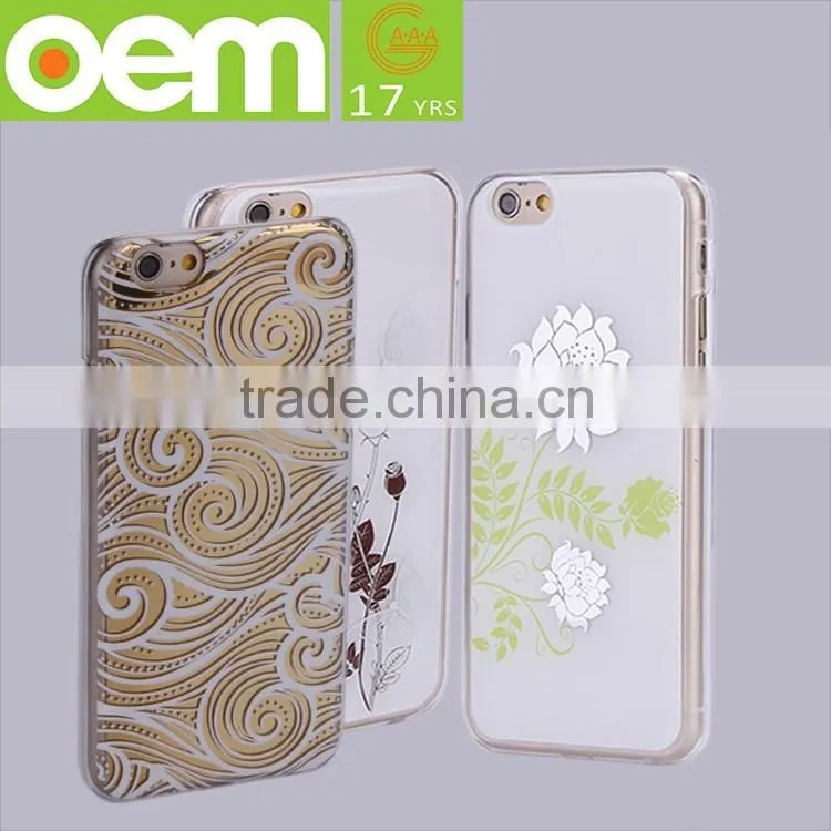 factory direct sales custom design newest waterproof silicone mobile phone case for iphone 6