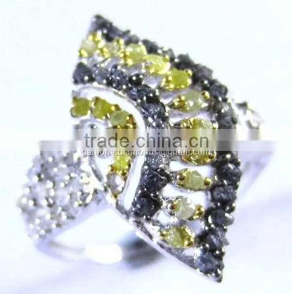 High Quality Rogh Diamond Engagement Rings