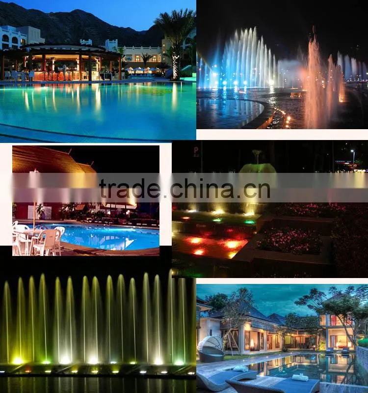 316 Stainless Steel IP68 6W RGB underwater led lights