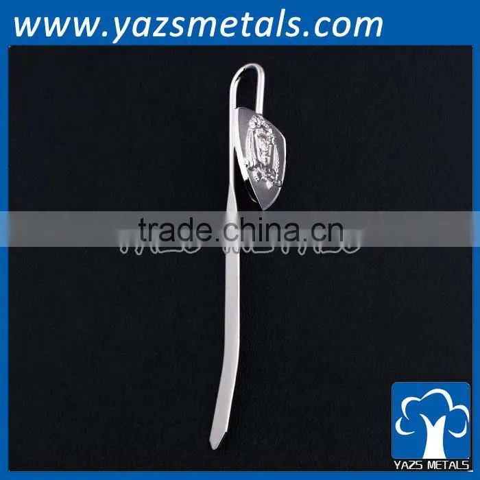 Personalized sliver Metal Bookmark