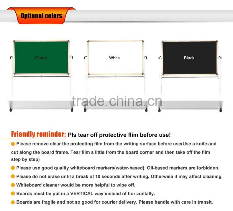 magic Magnetic LCD writing board with telescopic stand for meetings