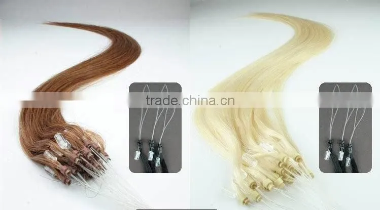 2015 hot sale natural micro-ring human hair extensions