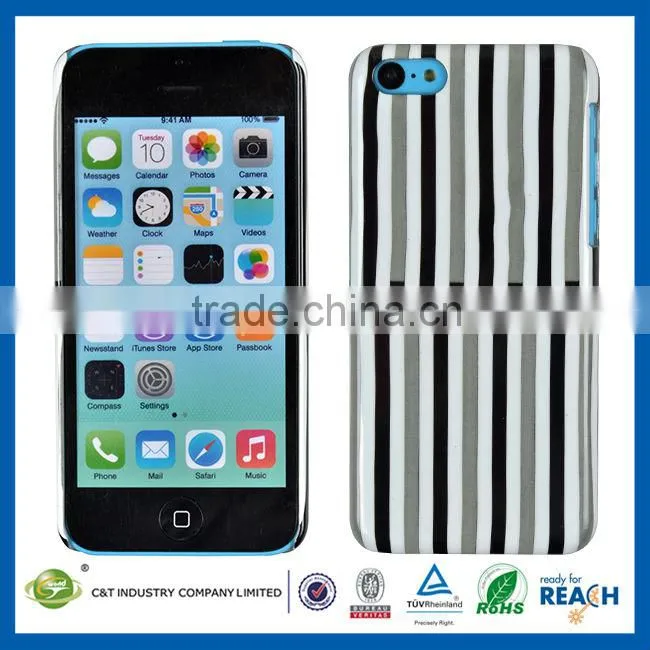 C&T Plastic luminou glow case for iphone 5c