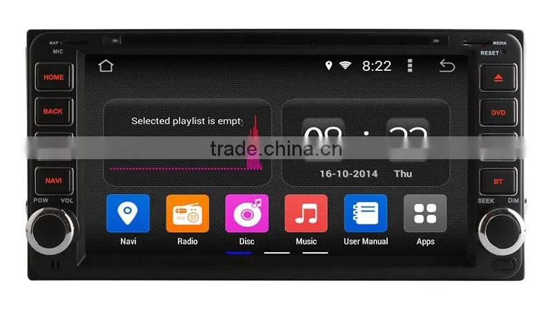 Android 4.4 Ownice Auto GPS navi for Toyota Universal GPS Navigation Stereo WIFI 3G Bluetooth DVD