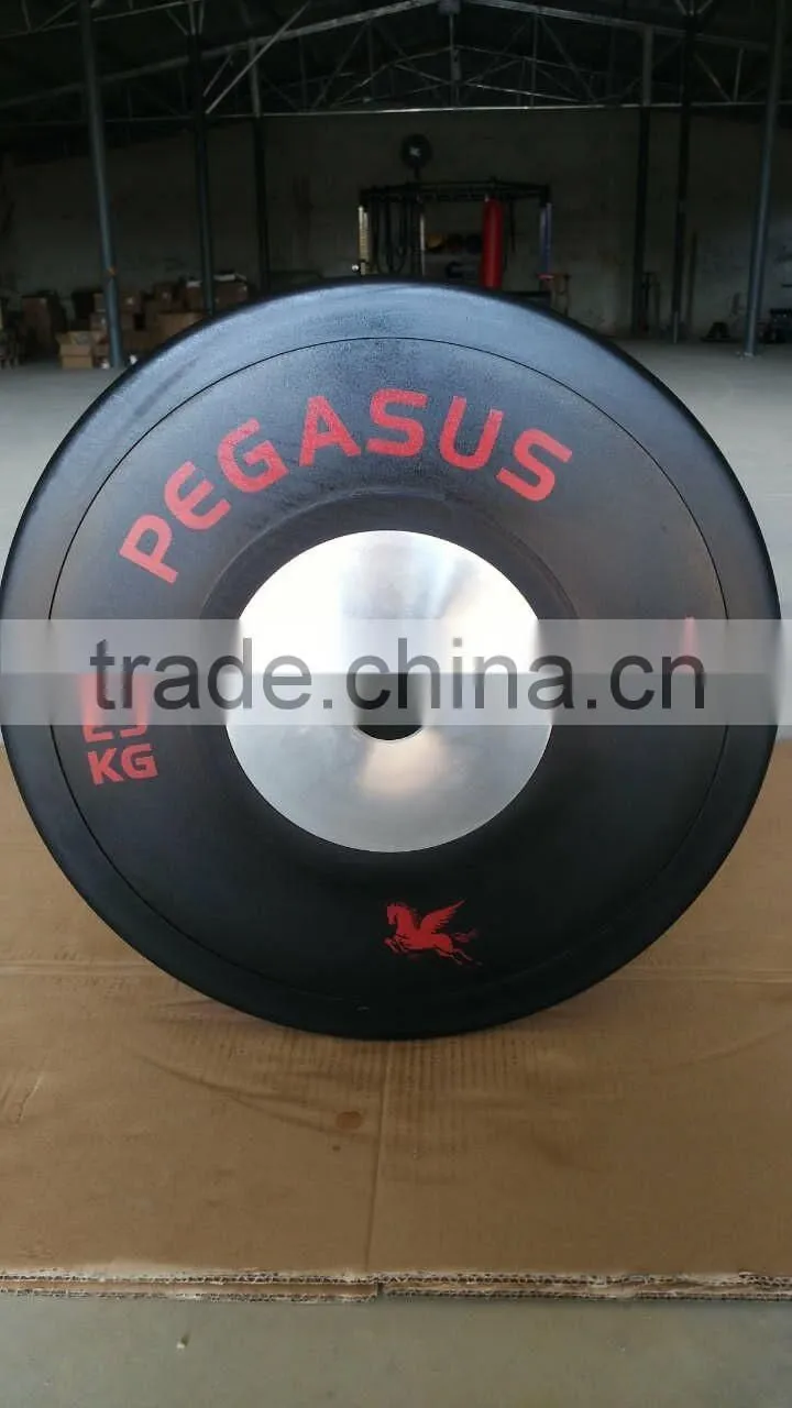 Crossfit 10kg green competition bumper plates