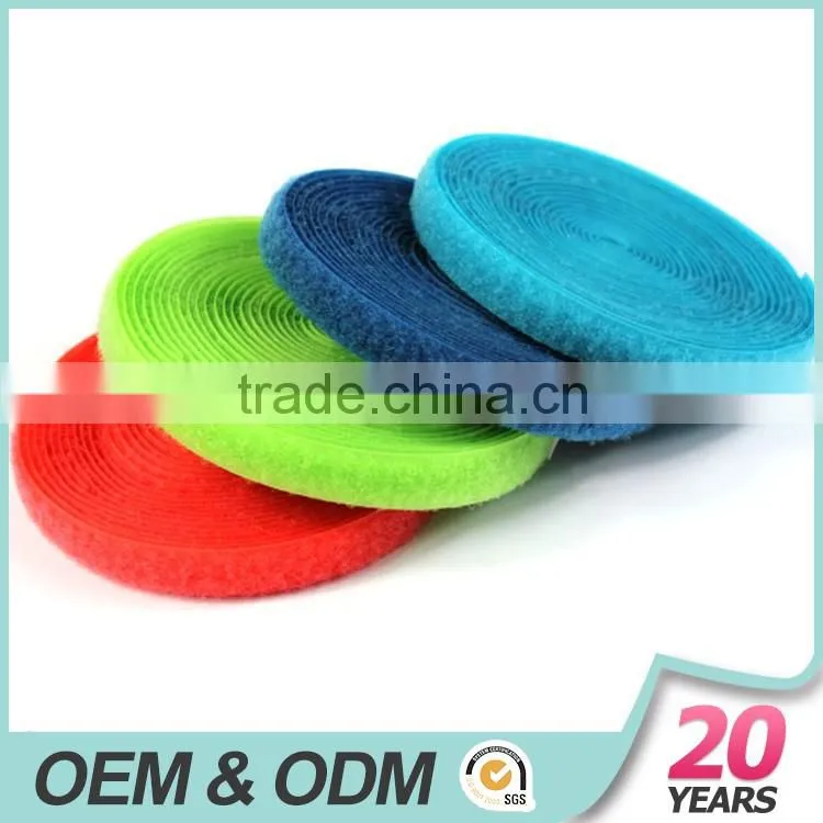 25mm high quality wide hook and loop fabric