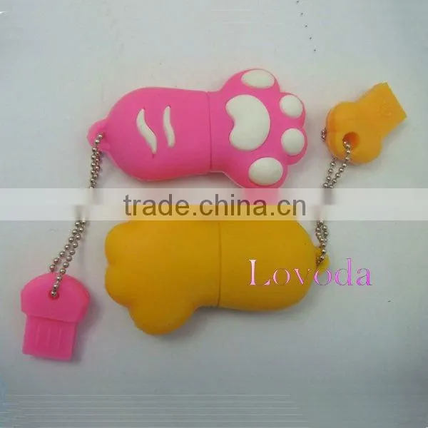 cute pvc USB Flash Memory / PVC USB Flash Drive/ 3D usb stick LFN-206