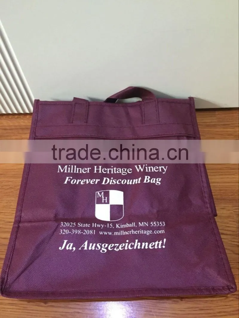 high quality non-woven wine bag