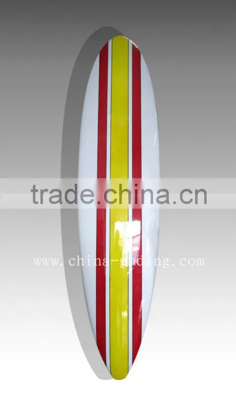 stripe design supboard fiberglass stand up paddle board EPS sup board surfboard