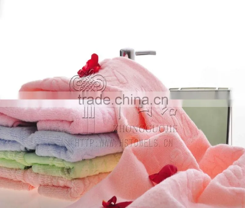 Hot sale Soft Bamboo Fiber Towel Large stock