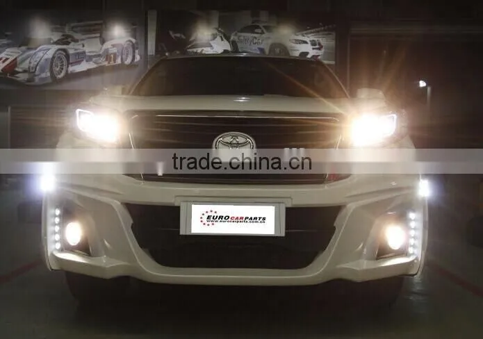 High quality PP 2015 Land cruiser FJ150 Prado Black Bison Wd design front bumper body kit for 2015 Land Cruiser FJ150
