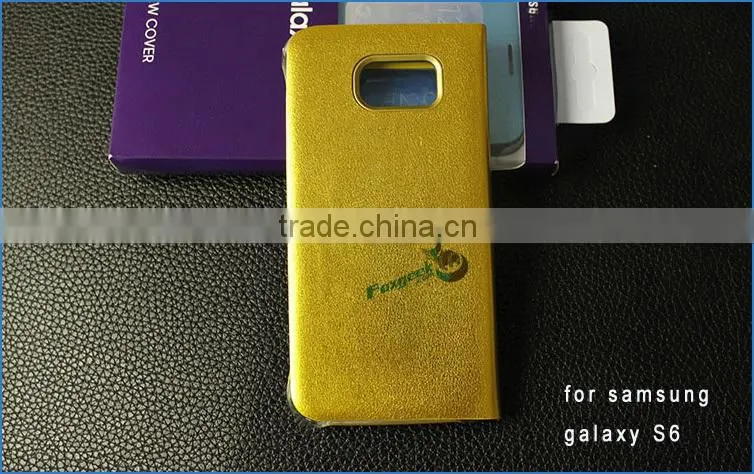 High quality TPU case for samsung galaxy ,leather phone case for samsung galaxy S6