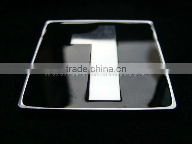 High quality stainless steel nameplate