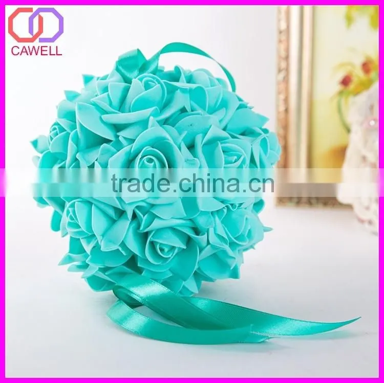 multi color 10CM 20CM 30cm rose artificial foam rose flower ball in stock