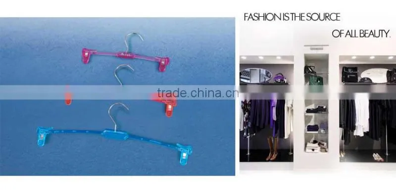 pink plastic small underwear clips hanger