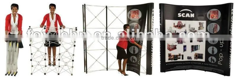 Spring Pop Up Trade Booth Display