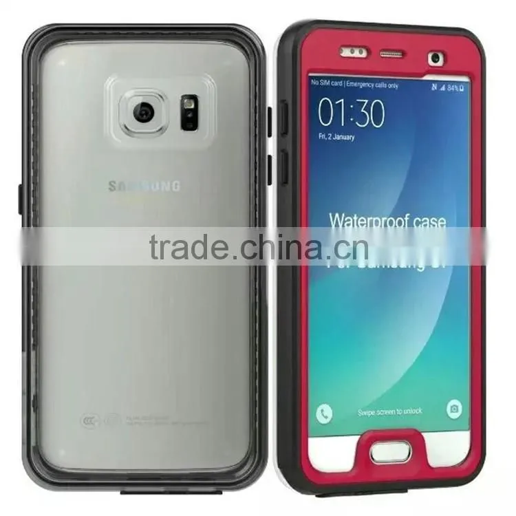 For Samsung Galaxy S7 S7edge Luxury Shockproof Waterproof Phone Cases Powerful Waterproof 6 Colors Avaliable Waterproof Cases