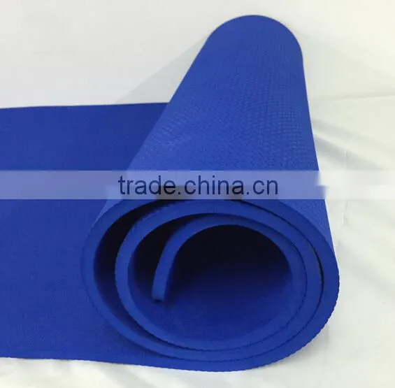 hot sale yoga mat OEM manufacture natural rubber material for lady training yoga