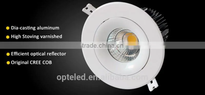 LED 30W COB downlight with high RA 85