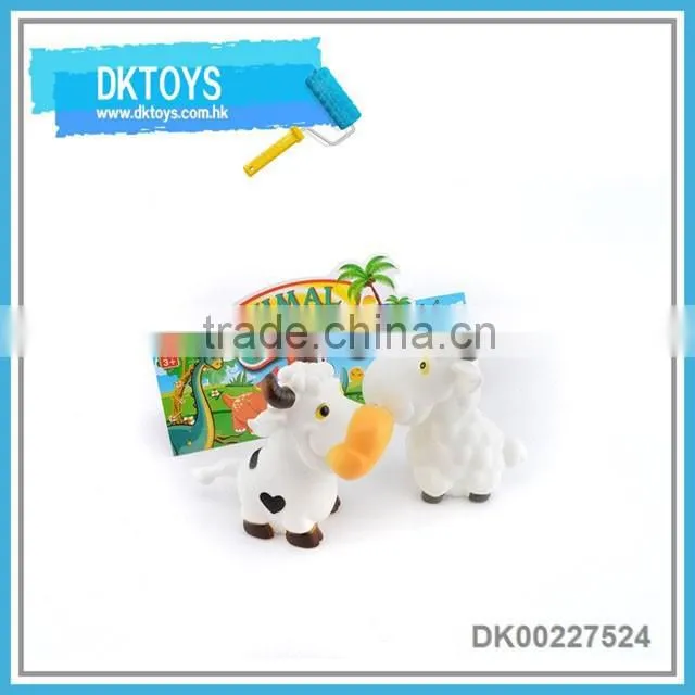 2016 Hot selling soft PVC animal roto-cast animal toys