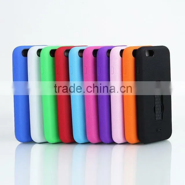 full protect shockproof hybrid PC silicone phone case hard cases stand for apple iPhone 6 4.7 inch iphone6 accept paypal
