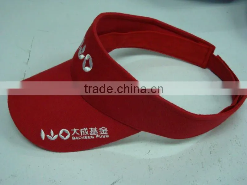 Bright contrast color cotton golf cap cute sun visor cap
