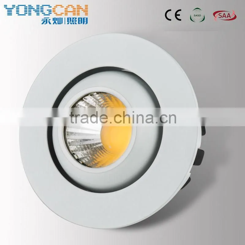 Small square LED COB Downlight Ceilinglight 3W