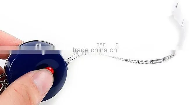 Tailor ruler promotional brand sewing mini measuring tape with keychain